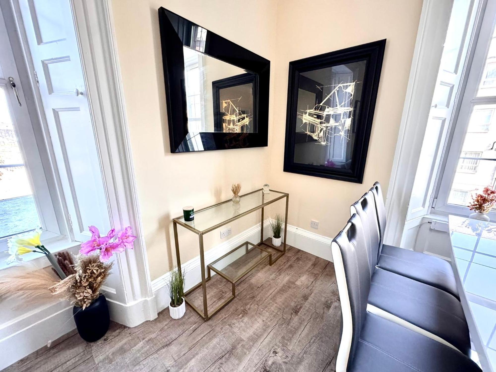 Georgian Luxury Apartment - Superfast Wifi - Parking Available Edimburgo Exterior foto